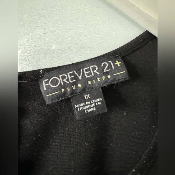 Forever 21 Black Dress Size XL - Picture 2 of 3
